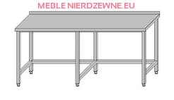 Stół przyścienny bez półki wzmocniony 2400x800x850